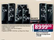 Sony 7.2 Channel Mgongo Component-2012W