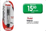 Pentel Ballpoint-Per Pack