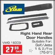 Right Hand Rear Door handles For Golf/Jetta 1 & 2(VWD16309)