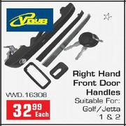 Right hand Front Door Handles For Golf/Jetta 1 & 2(VWD16308)