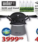 Weber Q220 And Stand(WQ05610442)