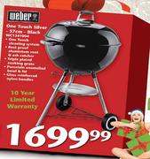 Weber One Touch Black Silver Braai(WC1341004)-57cm 