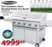 Jetmaster GT5 Stainless Steel Hooded Patio Gas Braai(30000078)