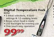Digital Temperature Fork