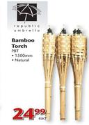 1500mm Natural Bamboo Torch-Each