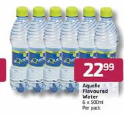 Aquelle Flavoured Water-6x500ml Per Pack