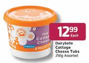 Dairybelle Cottage Cheese Tubs-250gm Each