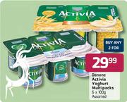 Danone Activia Yogurt Multipacks-2x6x100gm