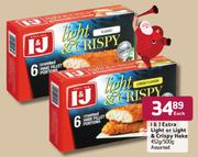 I & J Extra Light or Light & Crispy Hake-450gm/500gm Each