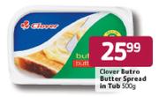Clover Butro Butter Spread in Tub-500gm