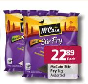 McCain Stir Fry Assorted-1kg Each