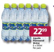Aquelle Flavoured Water-6 X 500ml Per Pack