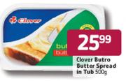 Clover Butro Butter Spread In Tub-500gm