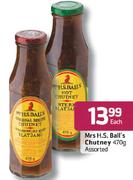 Mrs H S Ball's Chutney Assorted-470gm Each