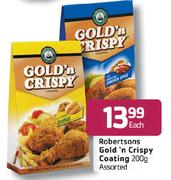 Robertsons Gold n Crispy Coating-200gm Each