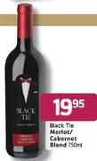 Black Tie Merlot/Cabernet Blend-750ml