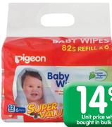 Pigeon Baby Wipes With Chamomile Refill Pack