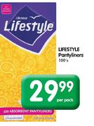Lifestyle Pantyliners-100's Per Pack