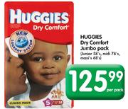 Huggies Dry Comfort Jumbo Pack