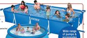Intex Swim Center Clearview Aquarium Pool-158 x 158 x 49cm