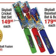 Skyball Cricket Bat Set-Each