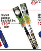 Skyball Baseball Bat & Ball Set-Each