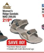 Women's Ridge Sandals