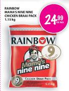 Rainbow Mama's Nine Nine Chicken Braai Pack-1.15Kg Per Pack