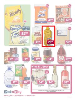 Pick n Pay KZN : Bringing in the New Year with Great Prices (27 Dec - 6 Jan 2013), page 3