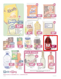 Pick n Pay KZN : Bringing in the New Year with Great Prices (27 Dec - 6 Jan 2013), page 3