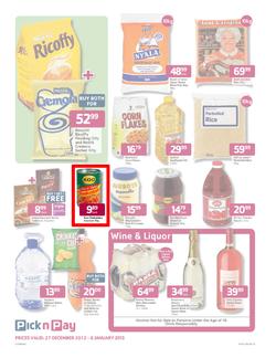 Pick n Pay KZN : Bringing in the New Year with Great Prices (27 Dec - 6 Jan 2013), page 3