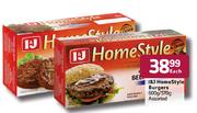 I&J Homestyle Burgers Assorted-600g/570g Each