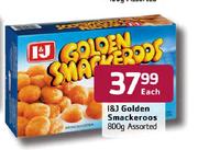 I&J Golden Smackeroos Assorted-800g Each