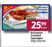 Enterprise Cocktail Sausages Assorted-375g Each