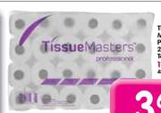 Tissue Masters Professional 2-Ply Virgin Toilet Rolls-48's