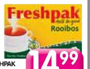 Freshpak Rooibos Tagless Teabags-4x80's