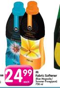 M Fabric Softener (Blue Magnolia / Summer Frangipani)-750ml Each