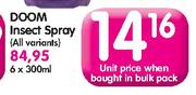 Doom Insect Spray (All Variants)-300ml