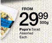 Papa's Salad Assorted-500g 