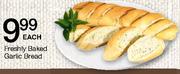 Freshly Baked Garlic Bread-Each