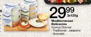 Mediterranean Delicacies Humus Stacker-3x120g