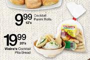 Vieira's Cocktail Pita Bread-20's