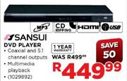 Sansui DVD Player 