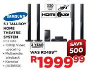 Samsung 5.1 Tallboy Home Theatre System-HT-E 355K