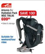 First Ascent Artemis Hydration Pack-3L