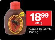 Fleures Drukbottel Heuning-300g