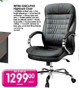 Retro Executive Highback Chair