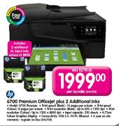 HP 6700 Premium Officejet plus 2 Additional Inks