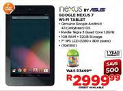 Nexus By Asus Google Nexus 7 Wi-Fi Tablet