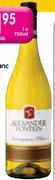 Alexander Fontein Sauvignon Blanc-6x750ml
